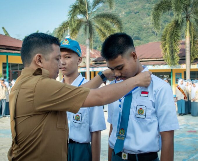SMK PGRI Lubuklinggau Gelar Upacara Bendera dan Pembukaan MPLS Ramah Tahun 2026